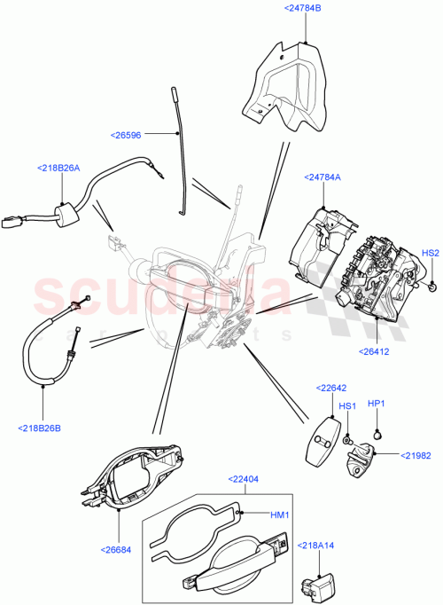 Part Diagram for Land Rover ELZ000020PUY
