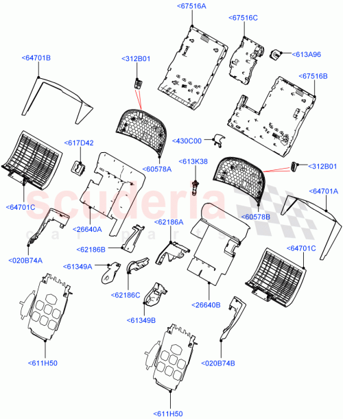 Part Diagram for Land Rover LR107789