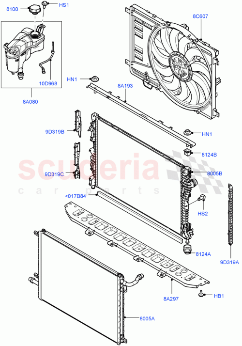 Part Diagram for Land Rover LR006025