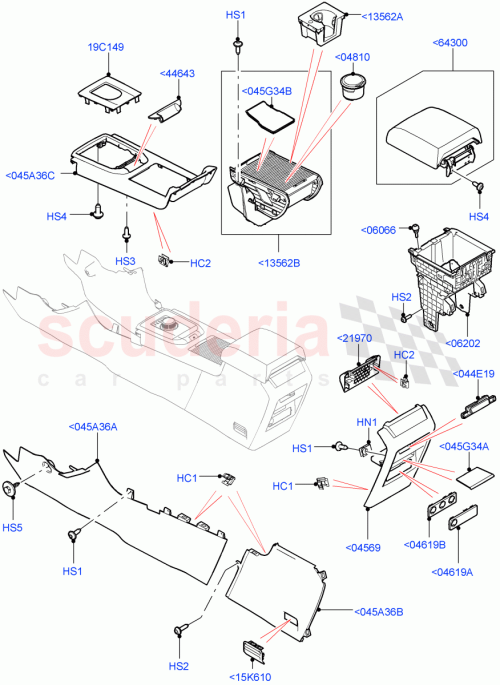 Part Diagram for Land Rover LR062156