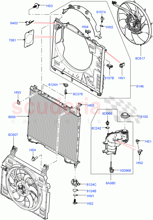 Part Diagram for Land Rover LR146883