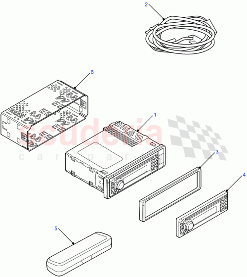 Part Diagram for Land Rover LR009620