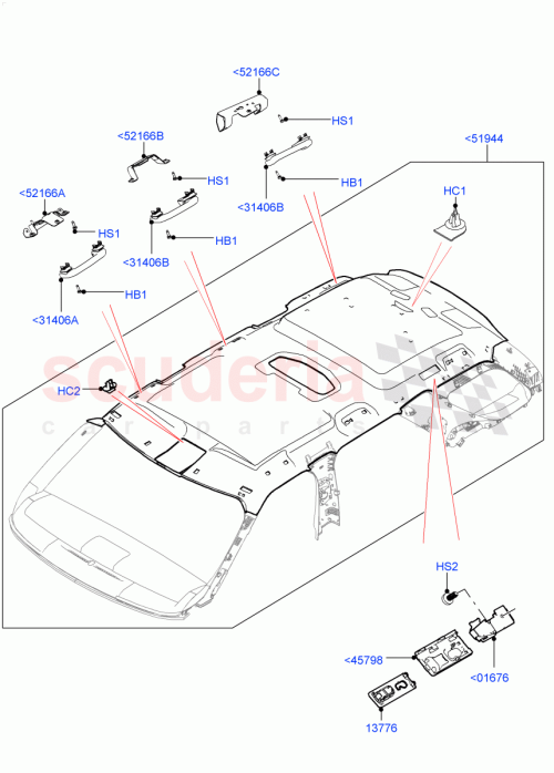 Part Diagram for Land Rover LR082016