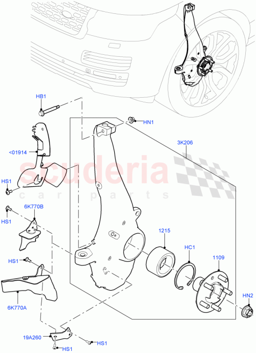 Part Diagram for Land Rover LR106415