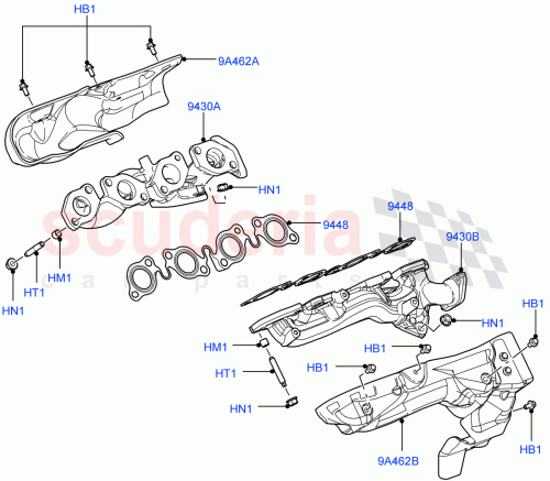 Part Diagram for Land Rover LWQ500200