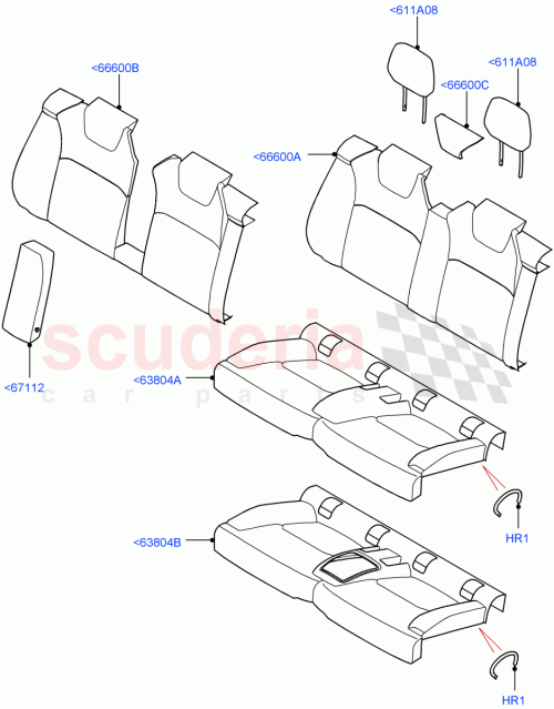 Part Diagram for Land Rover LR074757