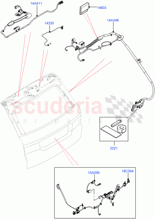 Part Diagram for Land Rover LR085293