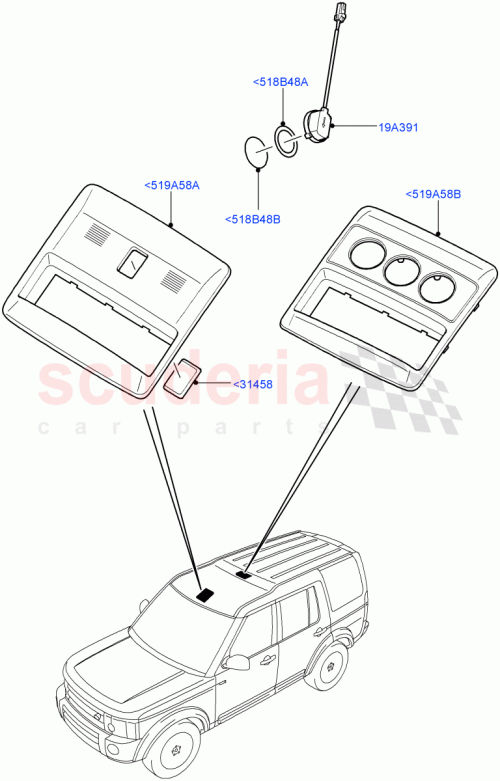 Part Diagram for Land Rover XDM500012LUM