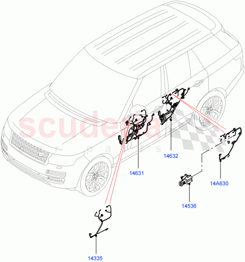 Part Diagram for Land Rover LR111823
