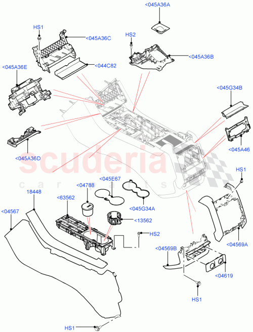 Part Diagram for Land Rover LR055989