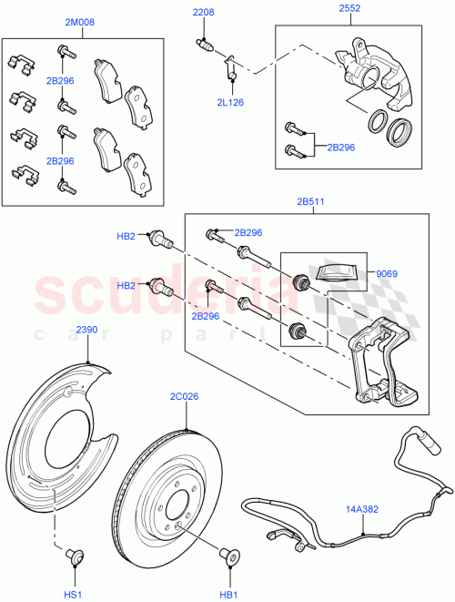 Part Diagram for Land Rover LR139078