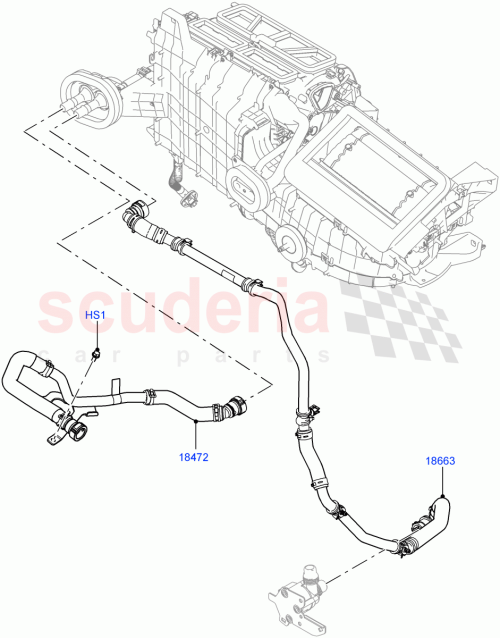 Part Diagram for Land Rover LR141668