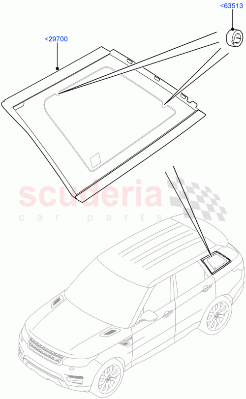 Part Diagram for Land Rover LR044116