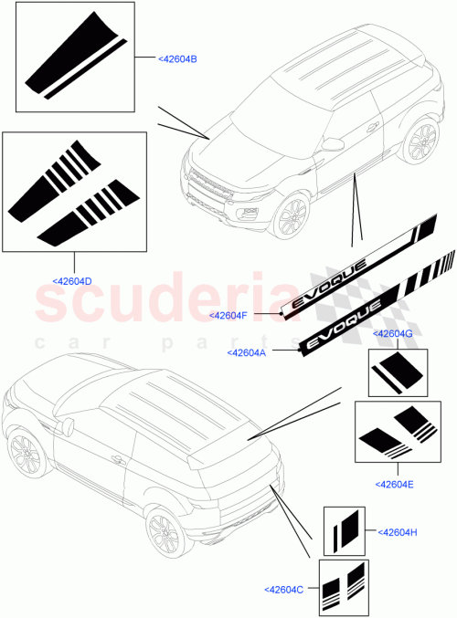 Part Diagram for Land Rover VPLVB0168NER