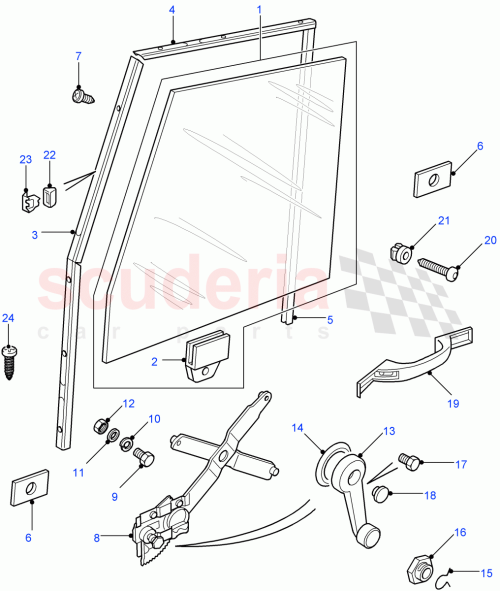 Part Diagram for Land Rover YOO451PMA