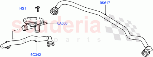 Part Diagram for Land Rover LR005991