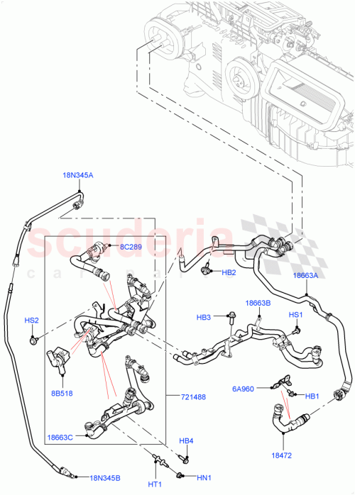 Part Diagram for Land Rover LR101691