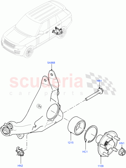 Part Diagram for Land Rover LR038551