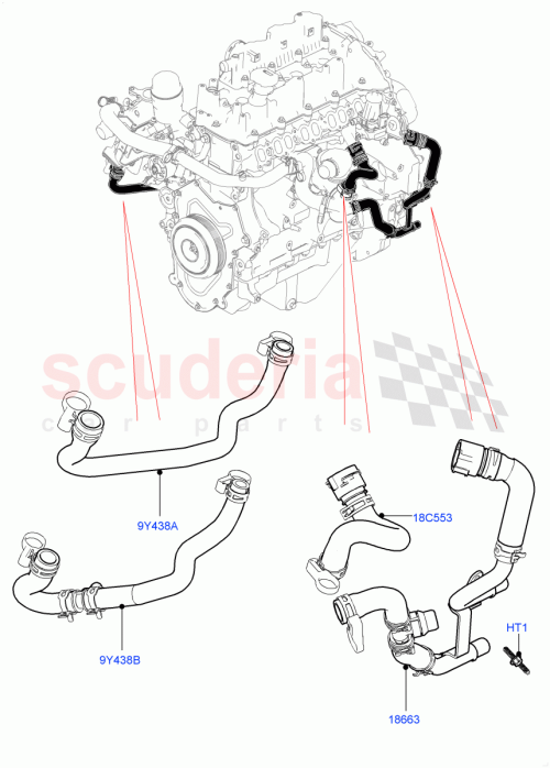 Part Diagram for Land Rover LR081643