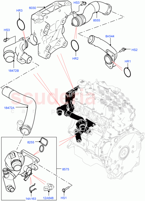 Part Diagram for Land Rover LR096841