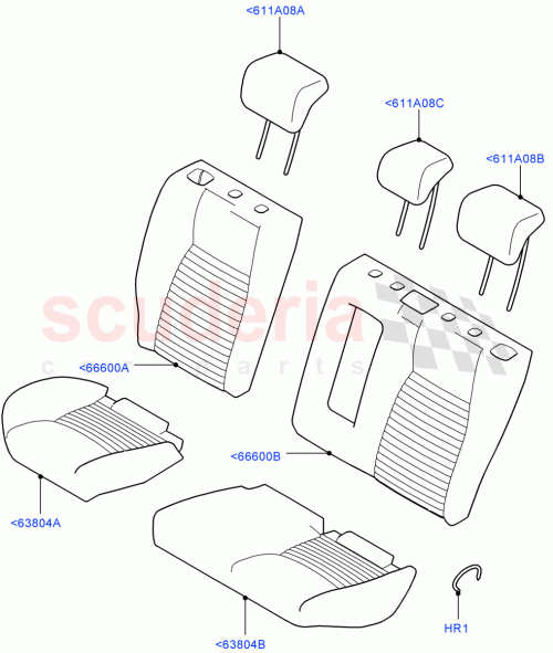 Part Diagram for Land Rover LR128094