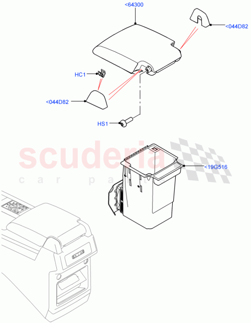 Part Diagram for Land Rover LR082447