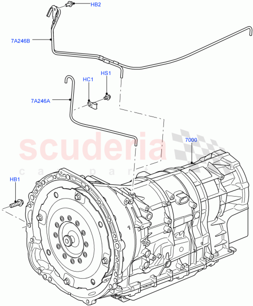 Part Diagram for Land Rover LR013920