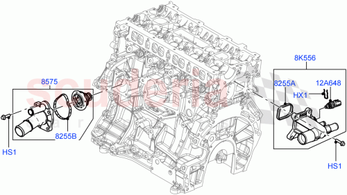 Part Diagram for Land Rover LR025045