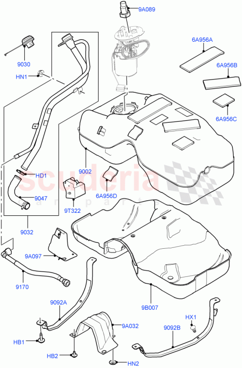 Part Diagram for Land Rover LR072674