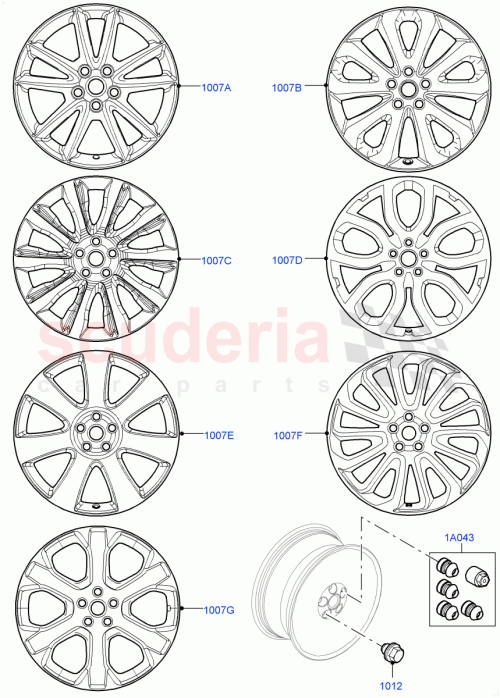 Part Diagram for Land Rover VPLWW0078