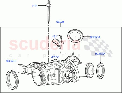 Part Diagram for Land Rover LR049446
