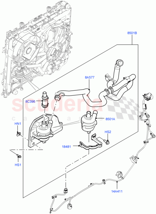 Part Diagram for Land Rover LR063048