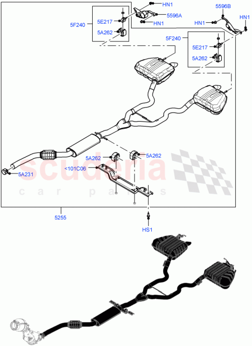 Part Diagram for Land Rover LR141866