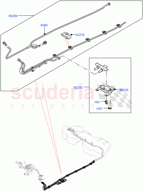 Part Diagram for Land Rover LR161038