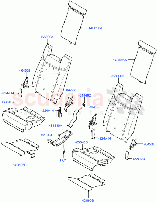 Part Diagram for Land Rover LR152000