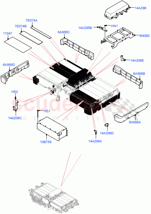 Part Diagram for Land Rover LR137349