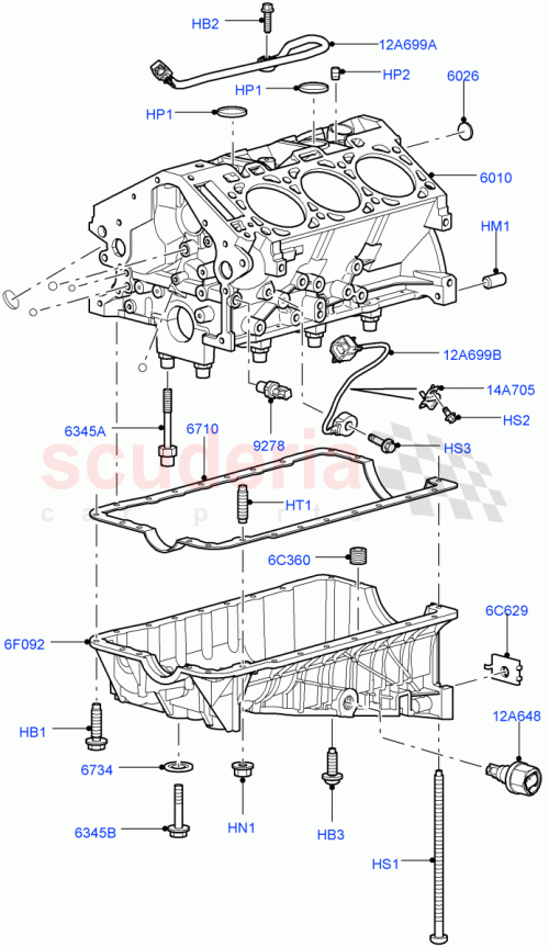 Part Diagram for Land Rover LR000437