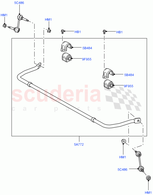 Part Diagram for Land Rover LR015335