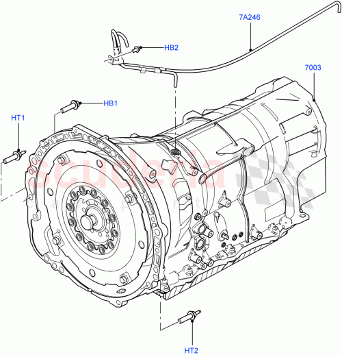 Part Diagram for Land Rover LR062465