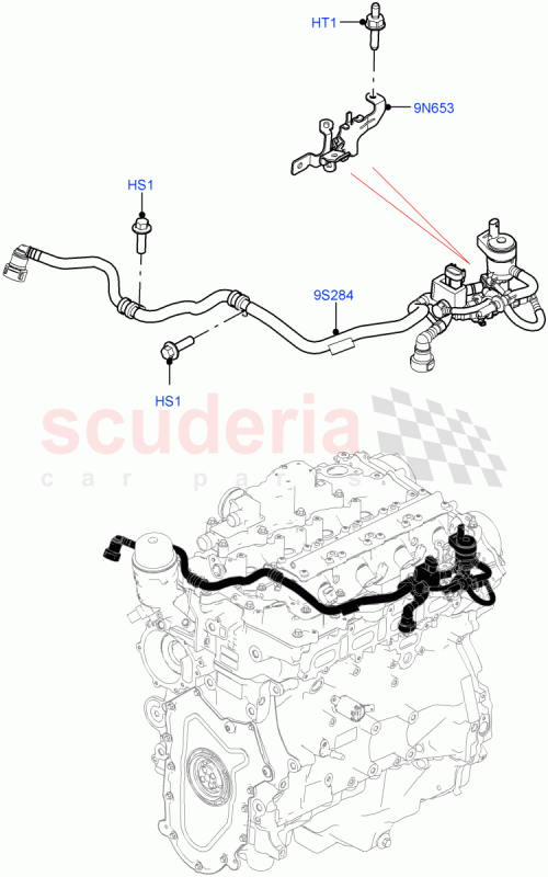 Part Diagram for Land Rover LR162696