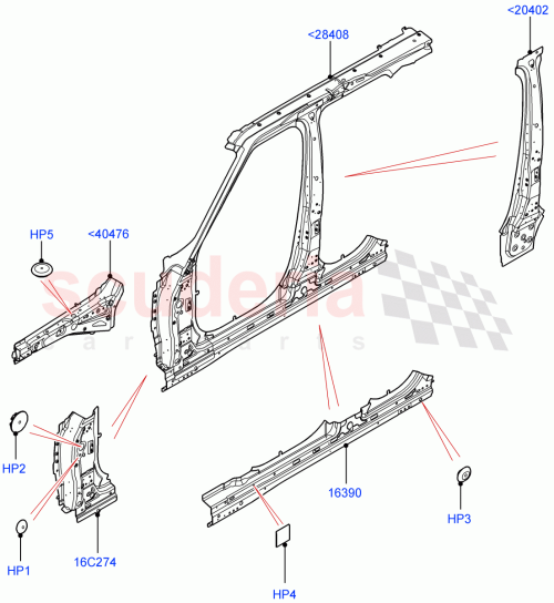 Part Diagram for Land Rover LR111037