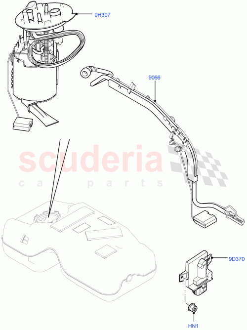 Part Diagram for Land Rover LR083491