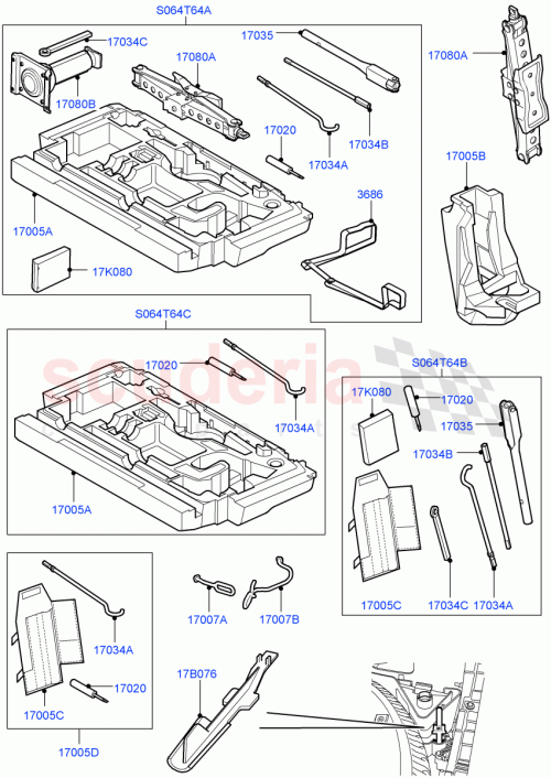Part Diagram for Land Rover LR019607