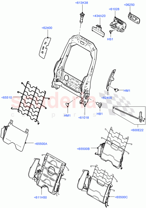 Part Diagram for Land Rover LR080978