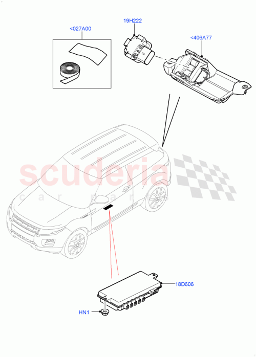 Part Diagram for Land Rover LR085931