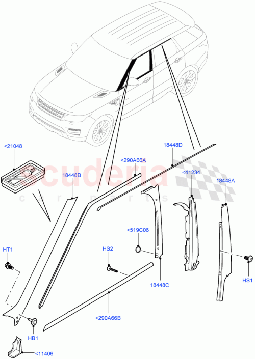 Part Diagram for Land Rover LR052973