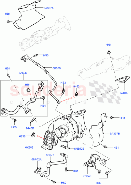 Part Diagram for Land Rover LR123934