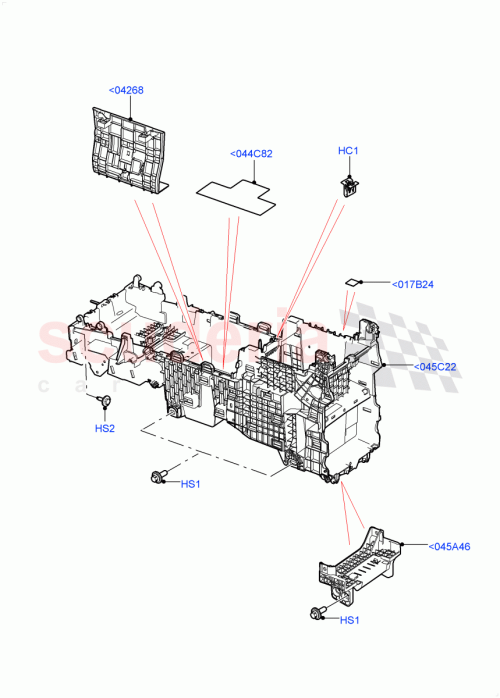Part Diagram for Land Rover LR147014