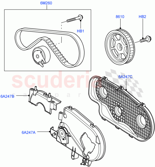 Part Diagram for Land Rover LR073363