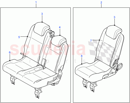 Part Diagram for Land Rover LR051761